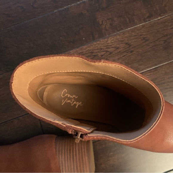 Leather/Suede Ankle Boots | Crown Vintage | Size 10 | NWOT - Picture 11 of 11